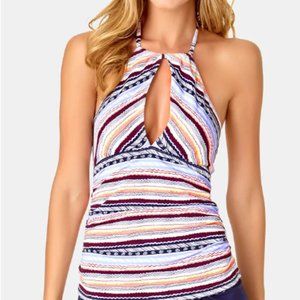 Anne Cole Tankini Top Sz M